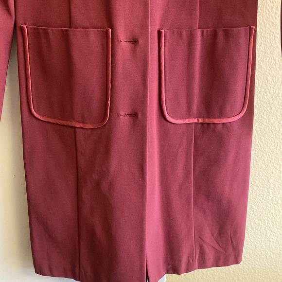 Pink dressy long coat - Picture 3 of 5